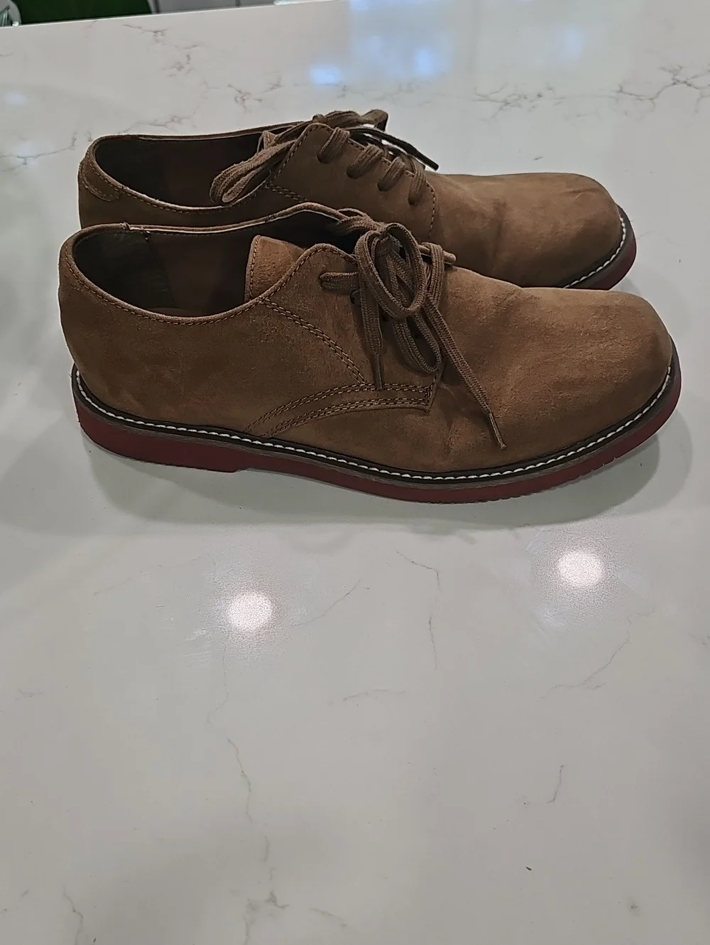 Sperry Suede Dress Oxford Dress Shoes, Size 7 Big Boy, Only Worn Once